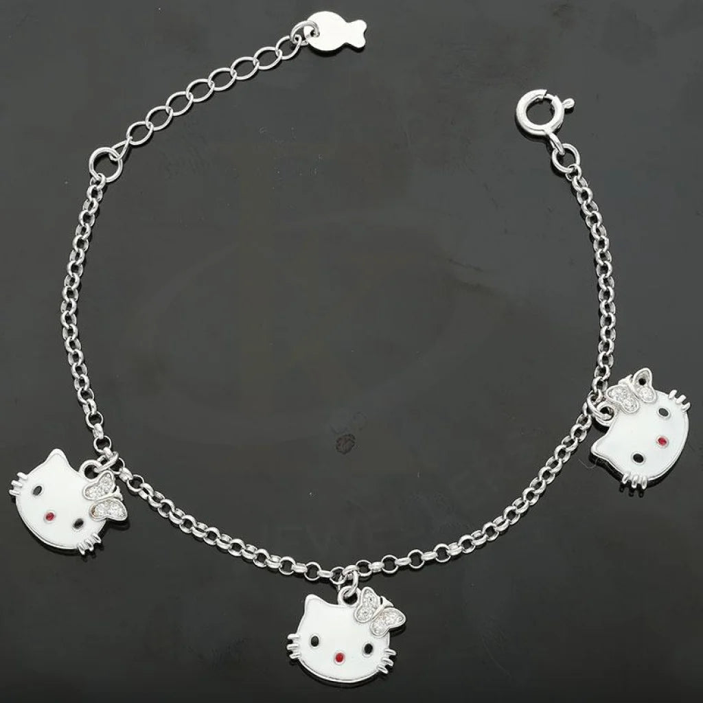 Italian Silver 925 Hello Kitty Bracelet - Fkjbrlsl2286 Bracelets