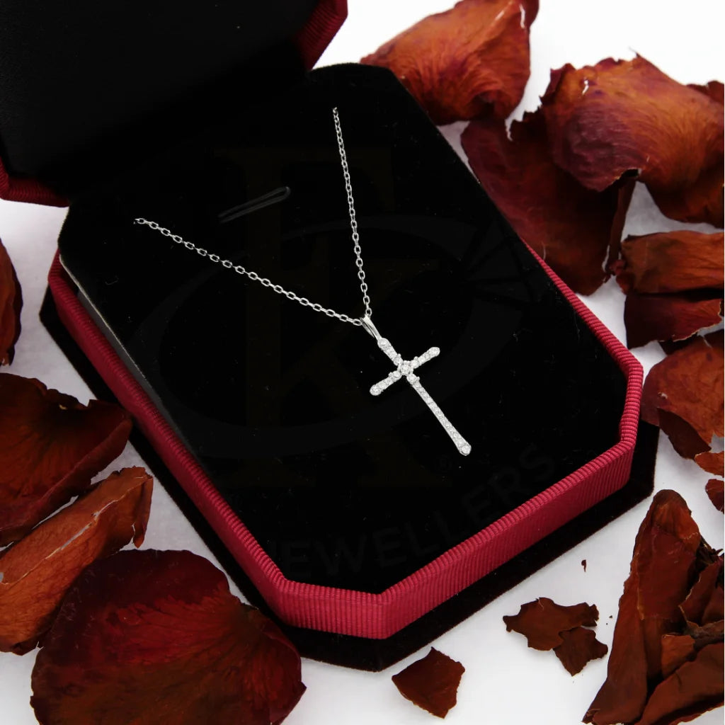 Sterling Silver 925 Holy Cross Necklace - Fkjnklsl8594 Necklaces