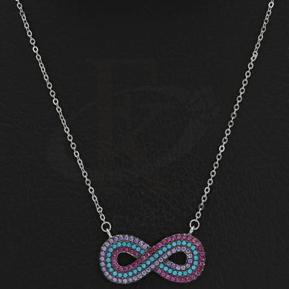 Italian Silver 925 Infinity Necklace - Fkjnklsl2622 Necklaces