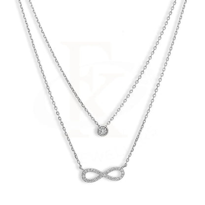 Italian Silver 925 Infinity Necklace - Fkjnklsl2701 Necklaces