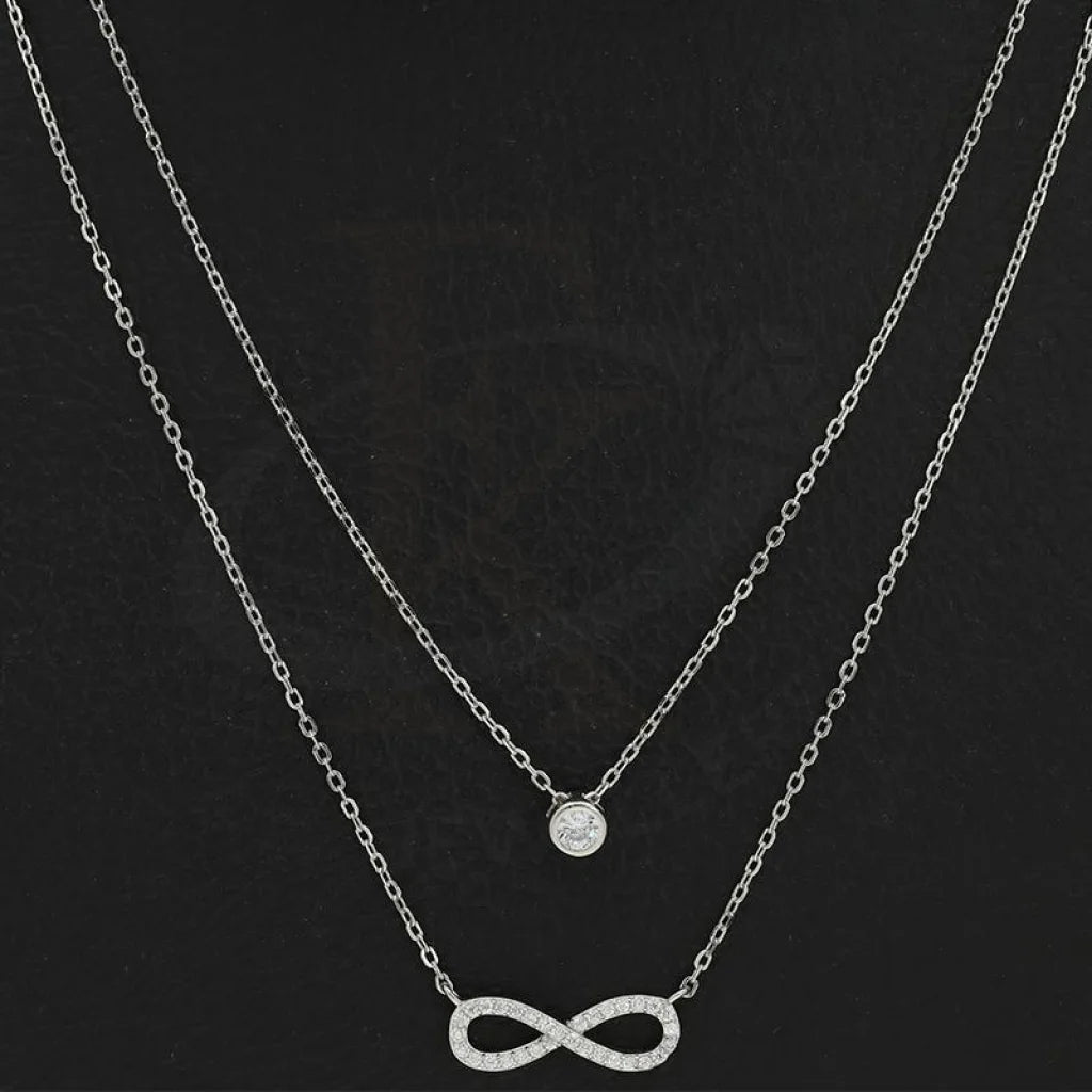Italian Silver 925 Infinity Necklace - Fkjnklsl2701 Necklaces