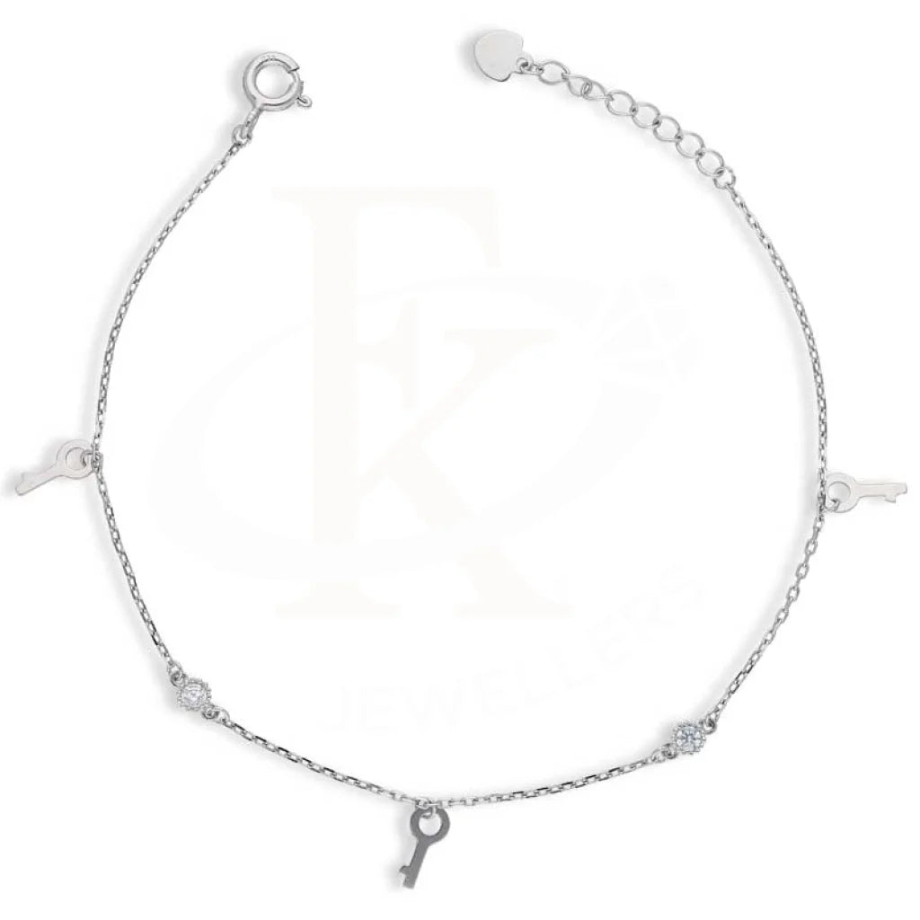 Sterling Silver 925 Keys Bracelet - Fkjbrlsl2838 Bracelets