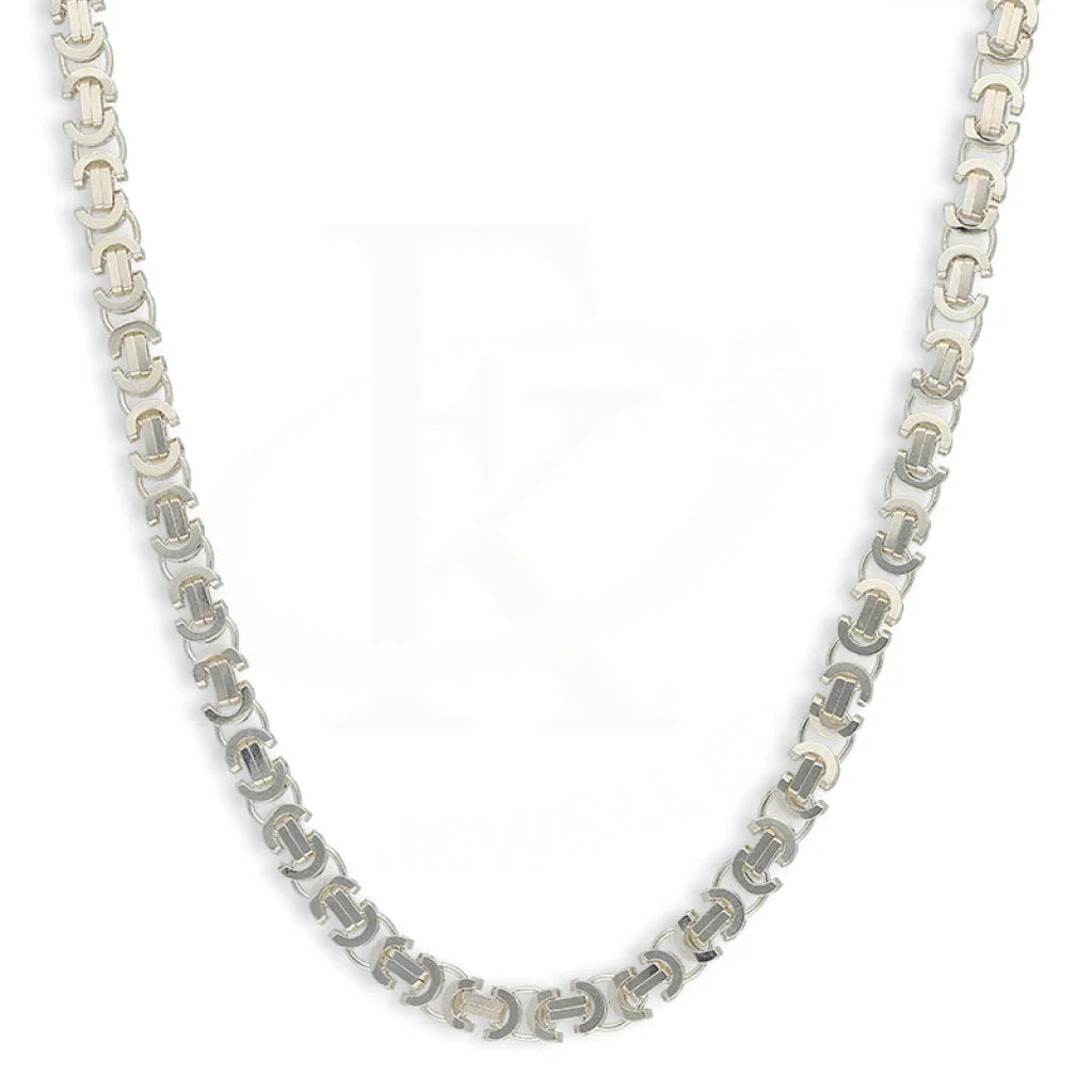 Sterling Silver 925 Byzantine Chain - Fkjcnsl5593 Chains