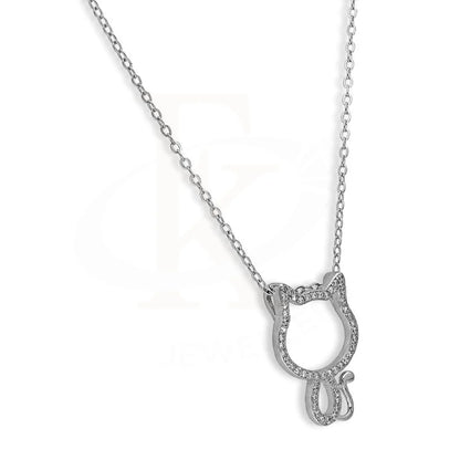 Italian Silver 925 Kitty Necklace - Fkjnklsl2676 Necklaces