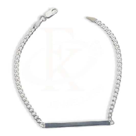 Sterling Silver 925 Mens Curb Bracelet - Fkjbrlsl2866 Bracelets