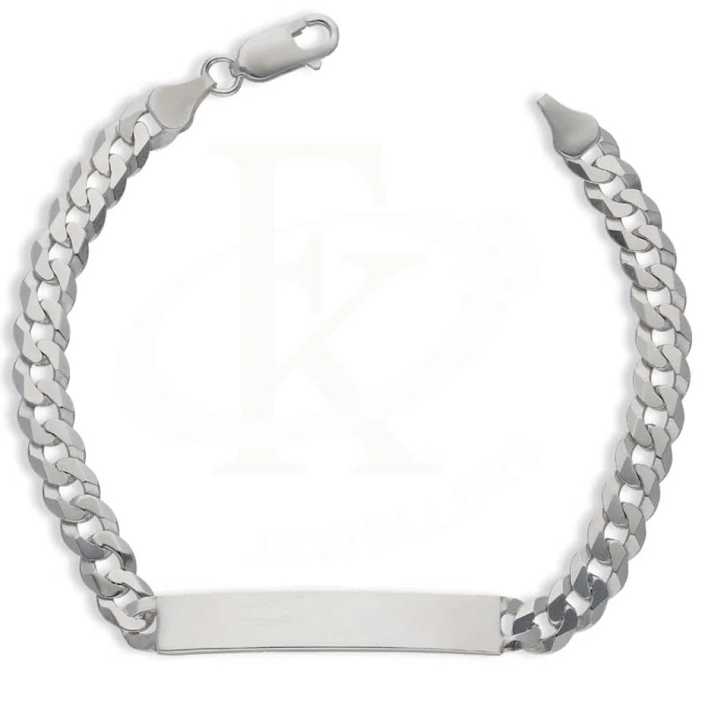 Sterling Silver 925 Mens Curb Bracelet - Fkjbrlsl2872 Bracelets