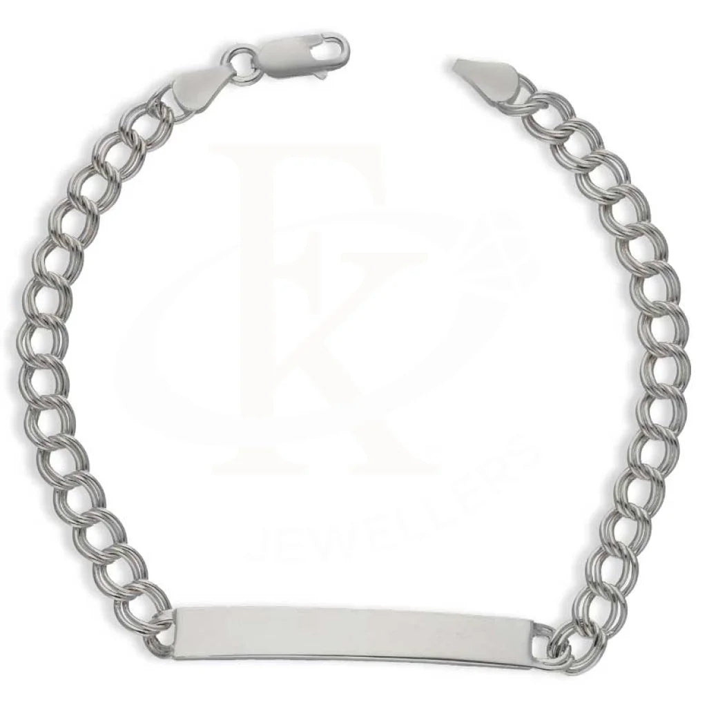 Sterling Silver 925 Mens Curb Bracelet - Fkjbrlsl2873 Bracelets