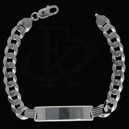 Sterling Silver 925 Mens Curb Bracelet - Fkjbrlsl2887 Bracelets