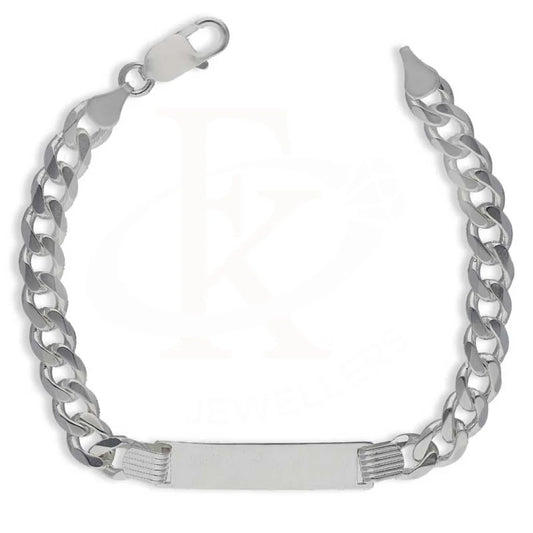 Sterling Silver 925 Mens Curb Bracelet - Fkjbrlsl2892 Bracelets