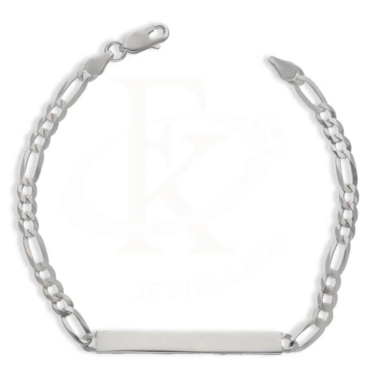 Sterling Silver 925 Mens Figaro Bracelet - Fkjbrlsl2871 Bracelets