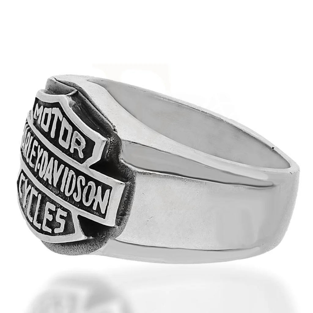 Italian Silver 925 Mens Harley Davidson Biker Ring - Fkjrnsl2504 Rings