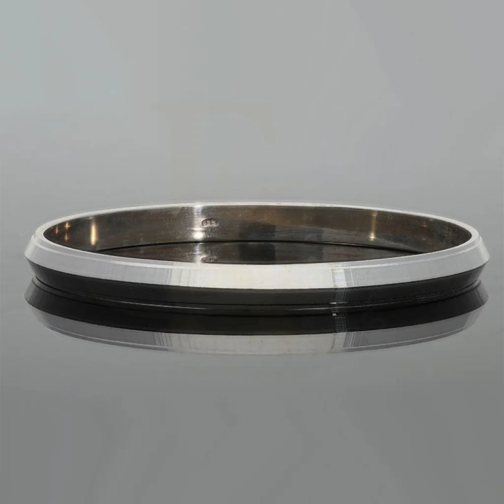 Italian Silver 925 Mens Kada Bangle - Fkjbng1856 Bangles