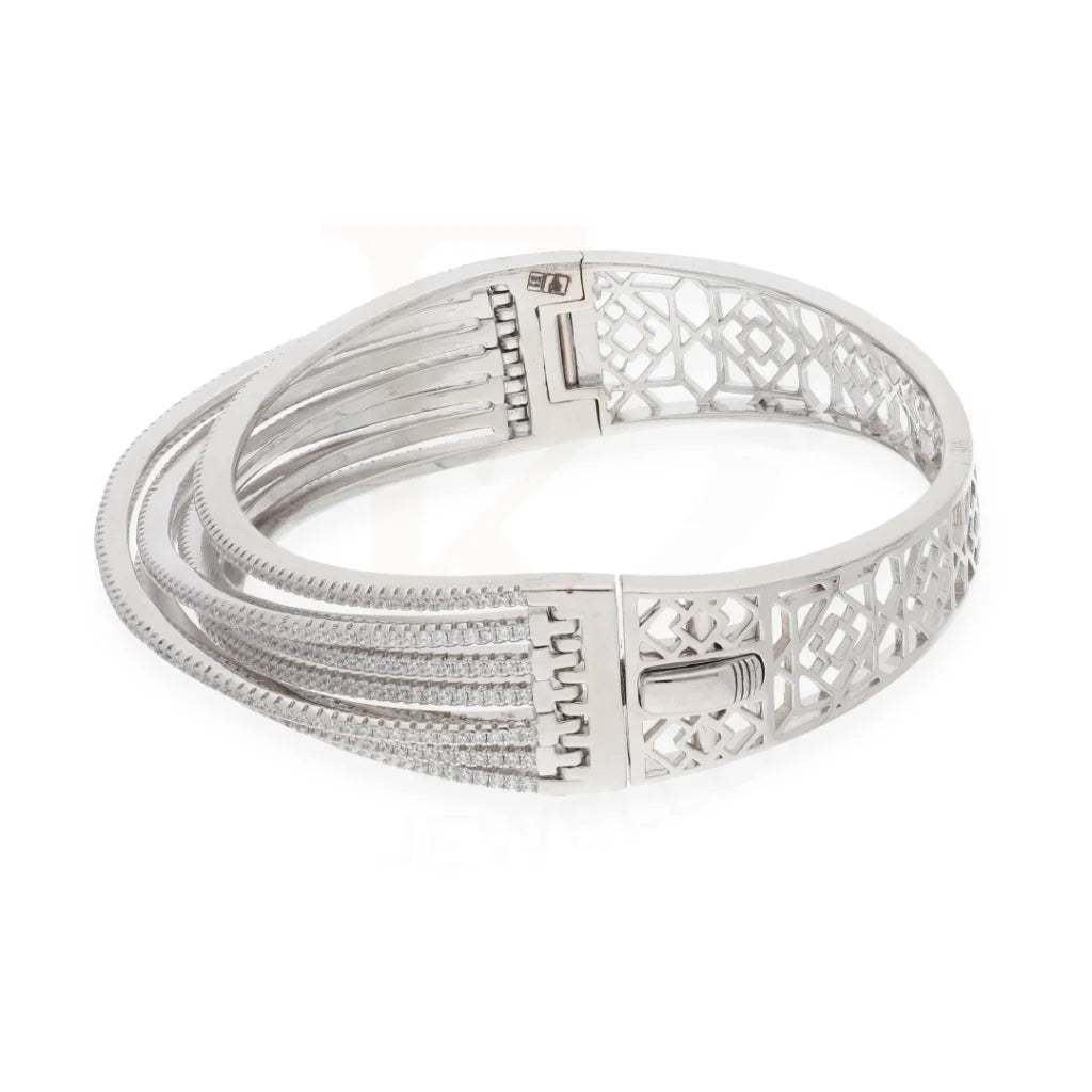 Sterling Silver 925 Multi Strand Bangle - Fkjbngsl7925 Bangles