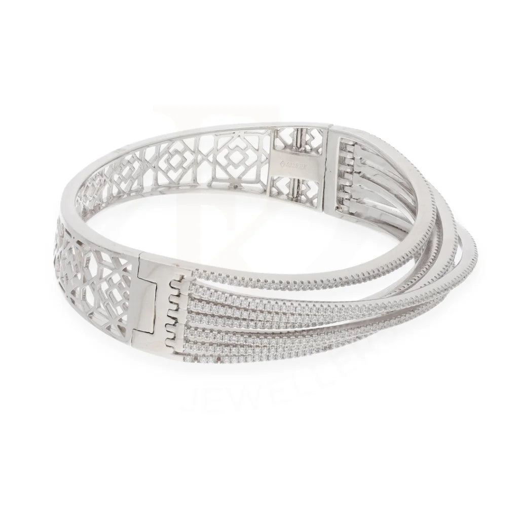 Sterling Silver 925 Multi Strand Bangle - Fkjbngsl7925 Bangles