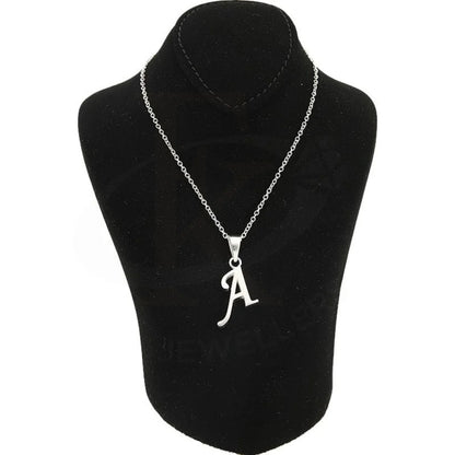 Italian Silver 925 Necklace (Chain With Alphabet Pendant) - Fkjnklsl1998 Necklaces