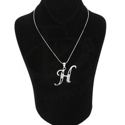 Italian Silver 925 Necklace (Chain With Alphabet Pendant) - Fkjnklsl2003 Necklaces