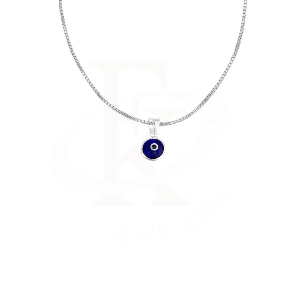 Italian Silver 925 Necklace (Chain With Evil Eye Pendant) - Fkjnkl1779 Necklaces