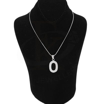 Italian Silver 925 Necklace (Chain With Exquisite Alphabet Pendant) - Fkjnklsl2000 Letter O / 3.48