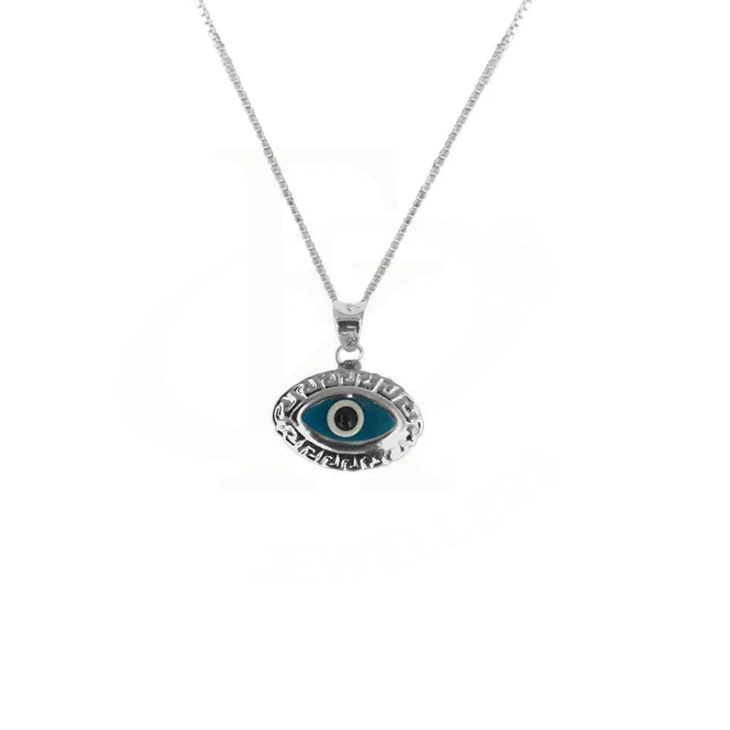 Italian Silver 925 Necklace (Chain With Eye Pendant) - Fkjnkl1694 Necklaces