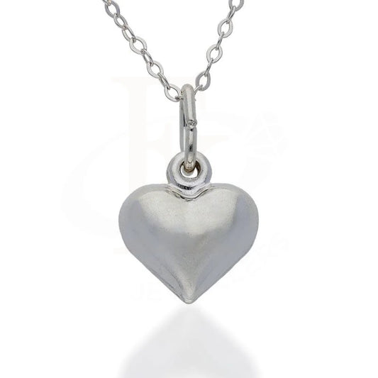 Italian Silver 925 Necklace (Chain With Heart Pendant) - Fkjnkl1729 Necklaces