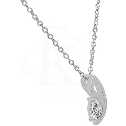 Italian Silver 925 Pear Pendant Set (Necklace Earrings And Ring) - Fkjnklst2013 Sets