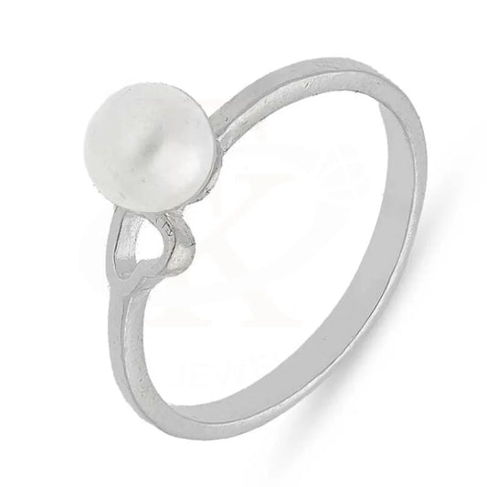 Italian Silver 925 Pearl And Heart Ring - Fkjrn2086 Rings