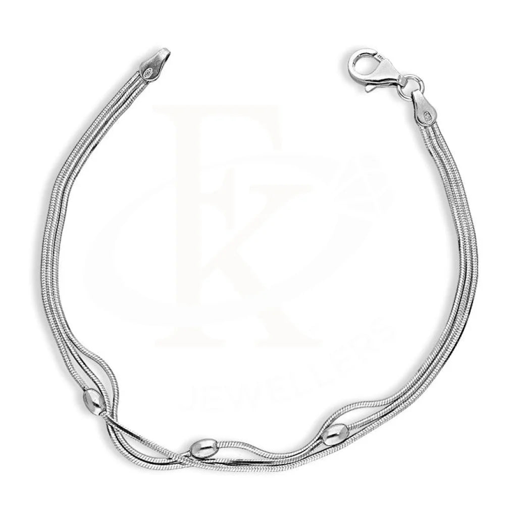 Italian Silver 925 Pendant Set (Necklace Earrings And Bracelet) - Fkjnklstsl2338 Sets