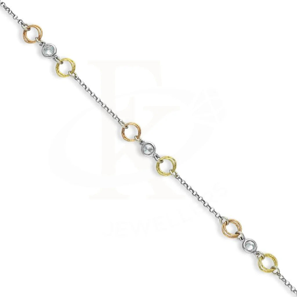Italian Silver 925 Rings Pendant Set (Necklace Earrings And Bracelet) - Fkjnklstsl2340 Sets