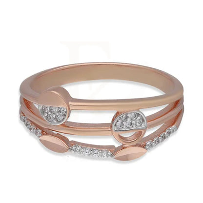 Sterling Silver 925 Rose Gold Plated Ring - Fkjrnsl3539 Rings