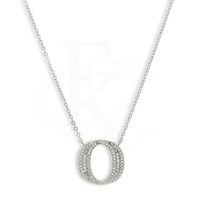 Sterling Silver 925 Round Shaped Necklace - Fkjnklsl3103 Necklaces