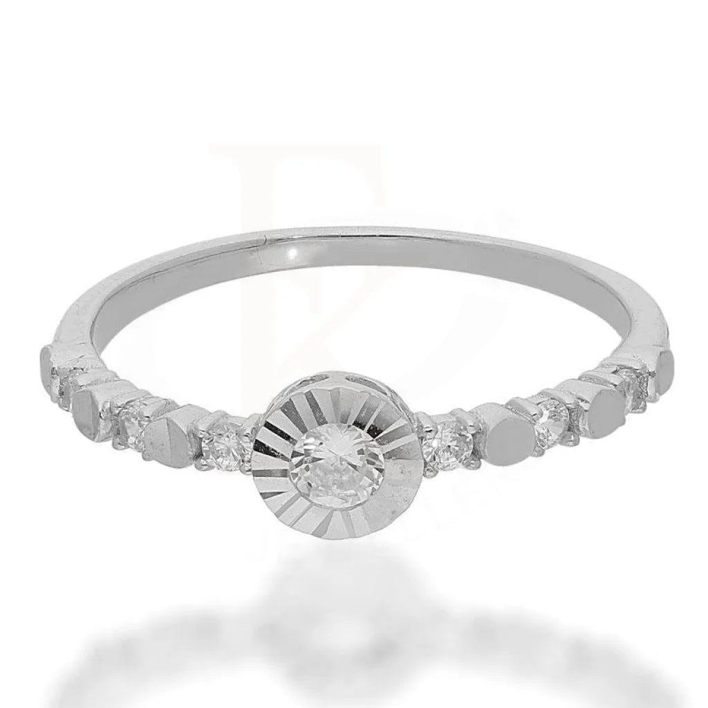 Italian Silver 925 Round Shaped Ring - Fkjrnsl2496 Rings