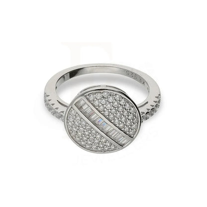 Sterling Silver 925 Round Shaped Ring - Fkjrnsl3689 Rings