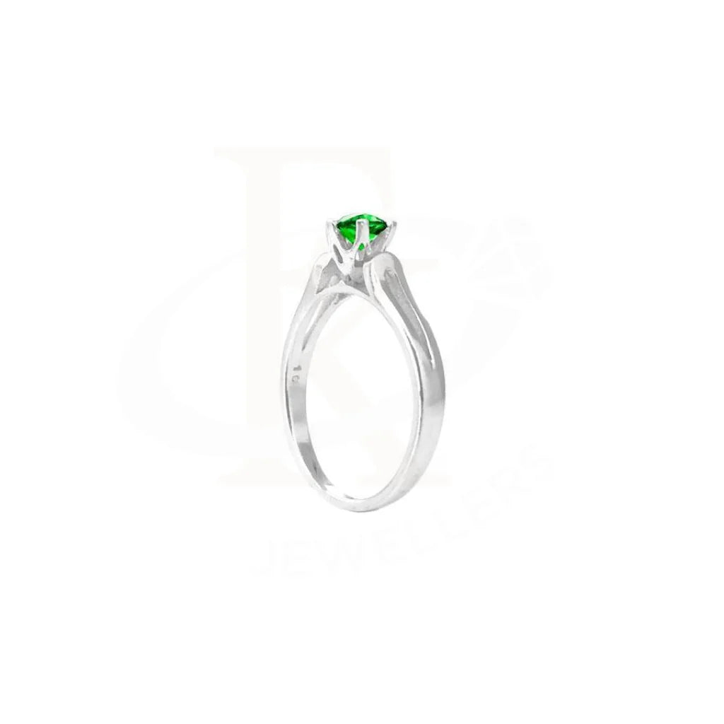 Italian Silver 925 Solitaire Ring - Fkjrn1762 Rings