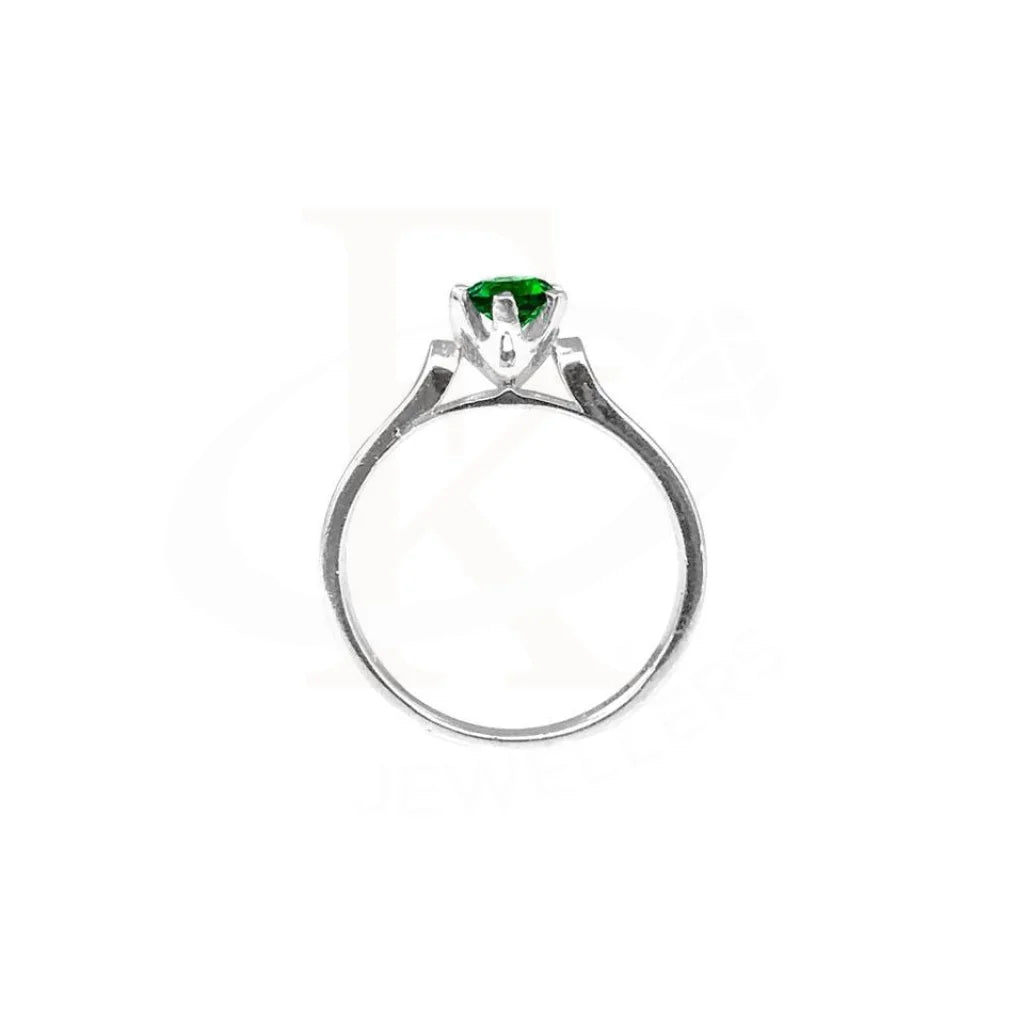 Italian Silver 925 Solitaire Ring - Fkjrn1762 Rings