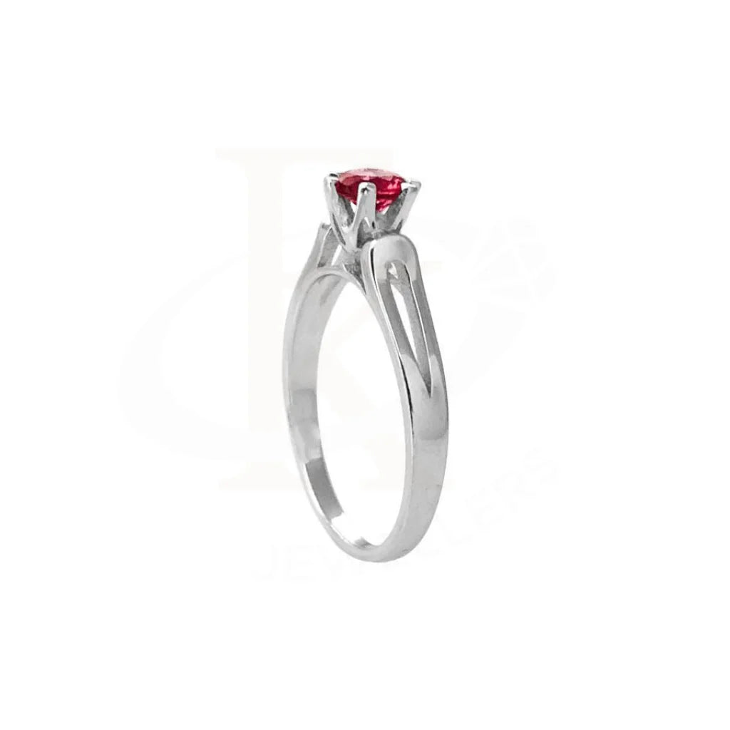 Italian Silver 925 Solitaire Ring - Fkjrn1767 Rings