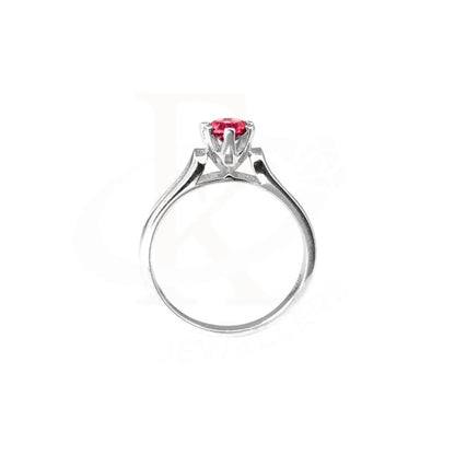 Italian Silver 925 Solitaire Ring - Fkjrn1767 Rings