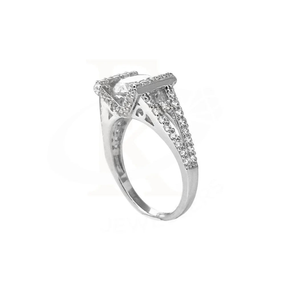 Italian Silver 925 Solitaire Ring - Fkjrn1774 Rings