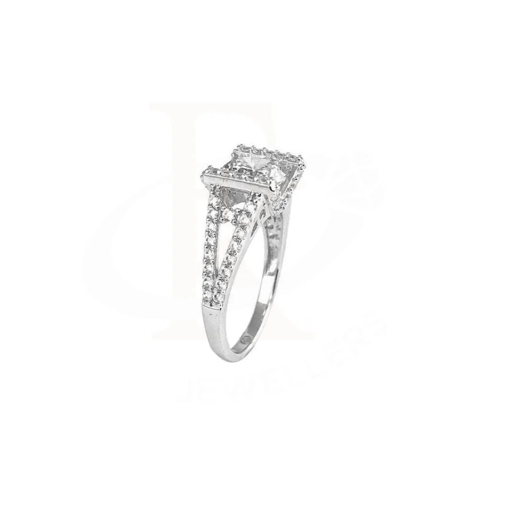 Italian Silver 925 Solitaire Ring - Fkjrn1774 Rings
