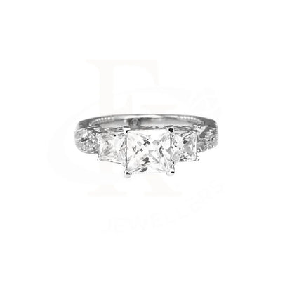 Italian Silver 925 Solitaire Ring - Fkjrn1777 Rings