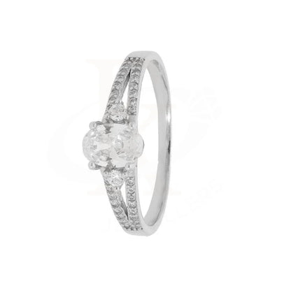 Italian Silver 925 Solitaire Ring - Fkjrn1795 Rings