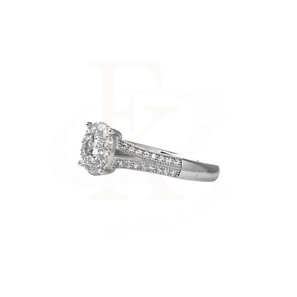 Italian Silver 925 Solitaire Ring - Fkjrn1855 Rings