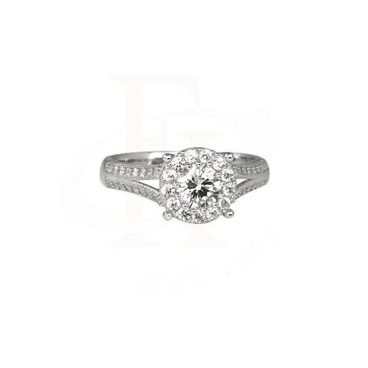 Italian Silver 925 Solitaire Ring - Fkjrn1855 Rings