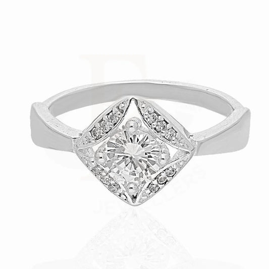 Italian Silver 925 Solitaire Ring - Fkjrnsl2115 Rings