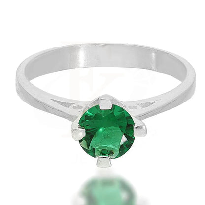 Italian Silver 925 Solitaire Ring - Fkjrnsl2179 Rings