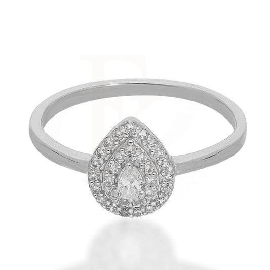 Italian Silver 925 Solitaire Ring - Fkjrnsl2183 Rings