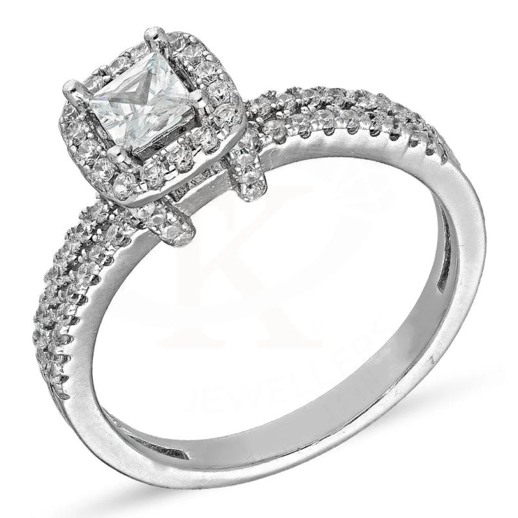 Italian Silver 925 Solitaire Ring - Fkjrnsl3001 Rings