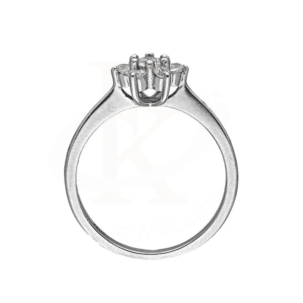 Italian Silver 925 Solitaire Ring - Fkjrnsl3483 Rings