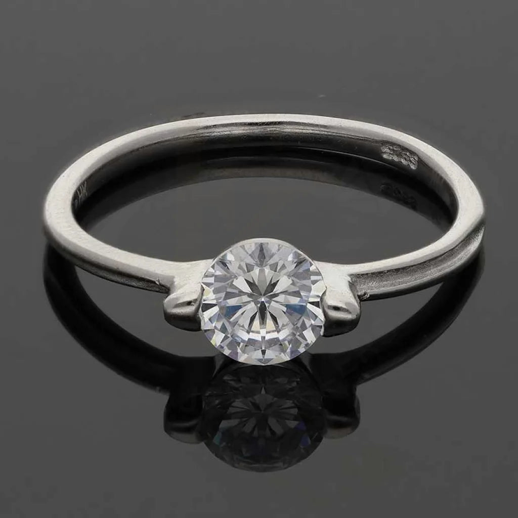 Sterling Silver 925 Solitaire Ring - Fkjrnsl3655 Rings