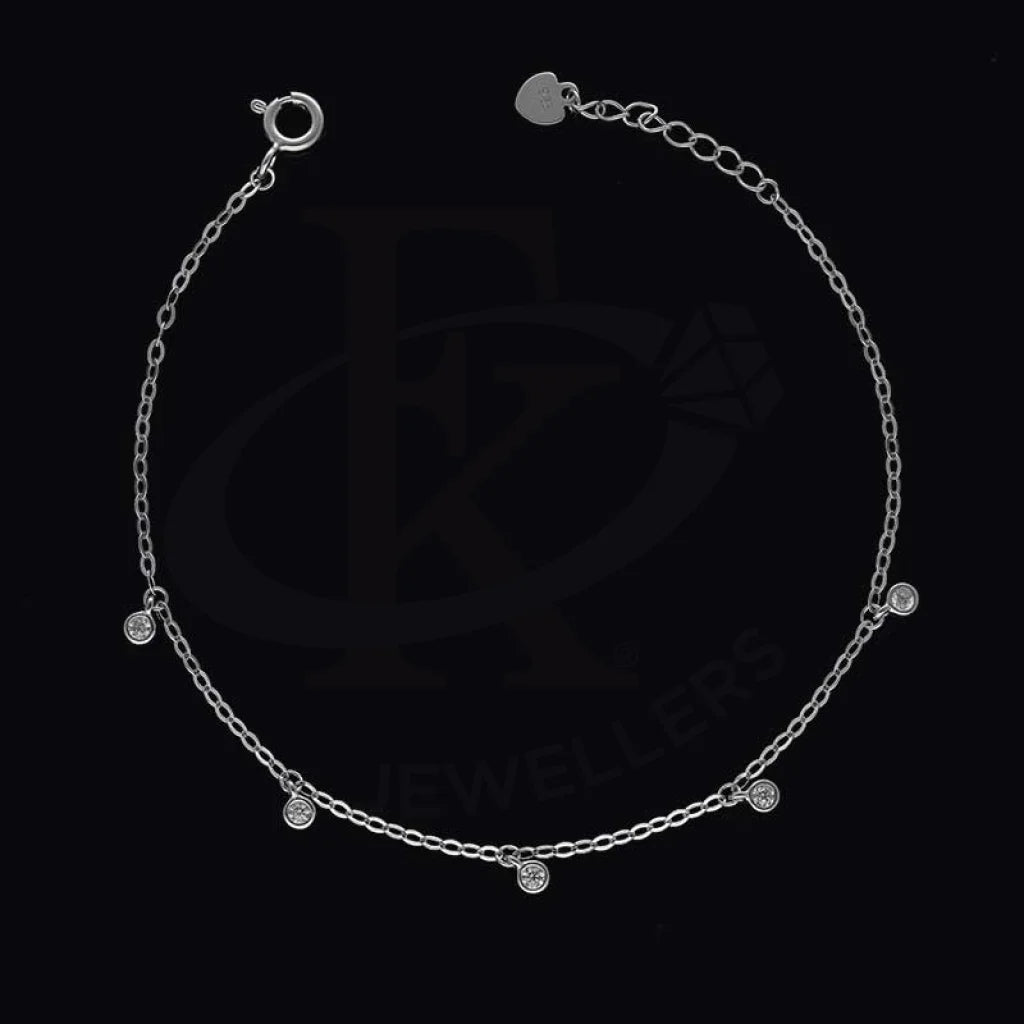 Sterling Silver 925 Solitaires Bracelet - Fkjbrlsl2828 Bracelets