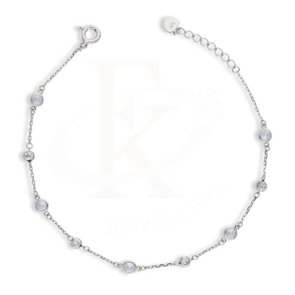 Sterling Silver 925 Solitaires Bracelet - Fkjbrlsl2853 Bracelets